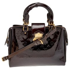 Louis Vuitton Amarante Monogrammierte Vernis Melrose Avenue Tasche