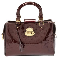 Amarante Monogrammierte Vernis Melrose Avenue Tasche von Louis Vuitton