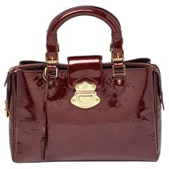 Louis Vuitton Amarante Monogram Vernis Melrose Avenue Bag