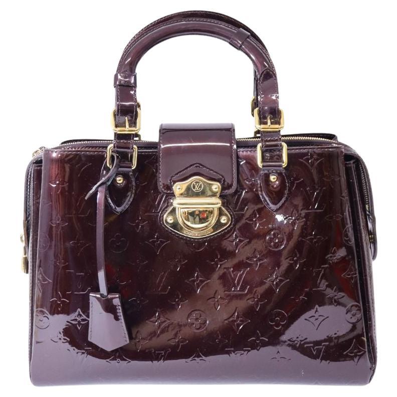 Louis Vuitton Amarante Monogram Vernis Melrose Avenue Tote Bag