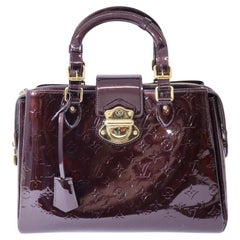 Louis Vuitton Amarante Monogram Vernis Melrose Avenue Tote Bag