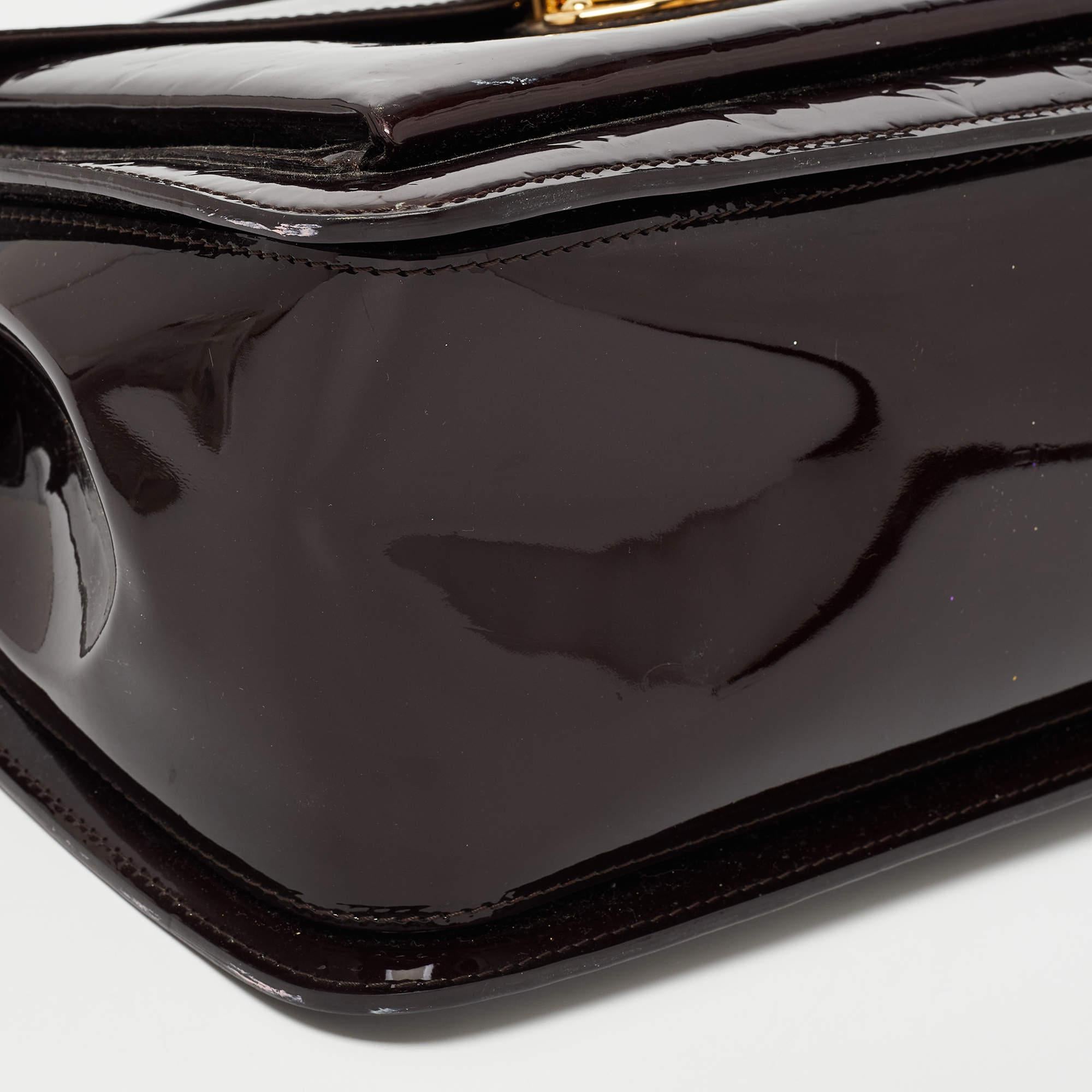 Louis Vuitton Amarante Monogram Vernis Mirada Bag 6
