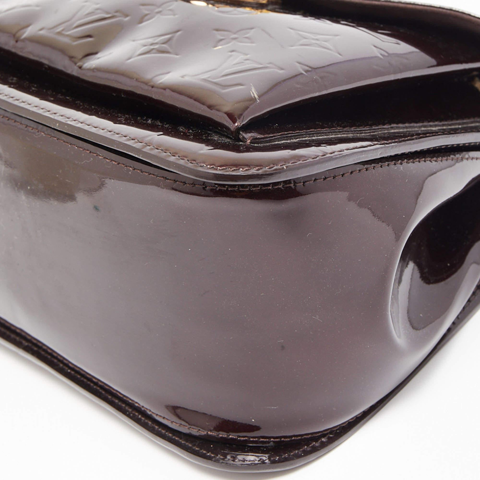 Louis Vuitton Amarante Monogram Vernis Mirada Bag 5