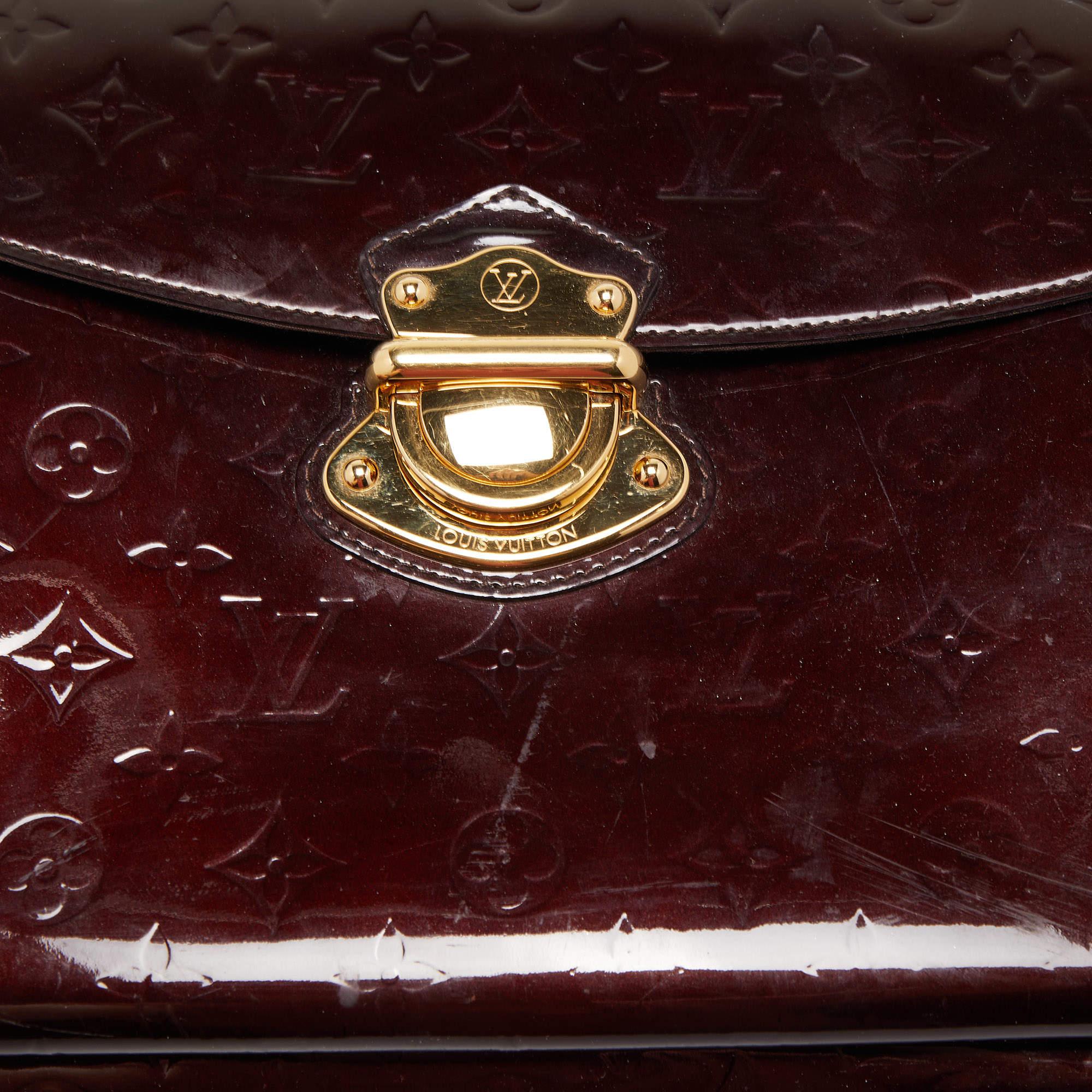 Louis Vuitton Amarante Monogram Vernis Mirada Bag 7