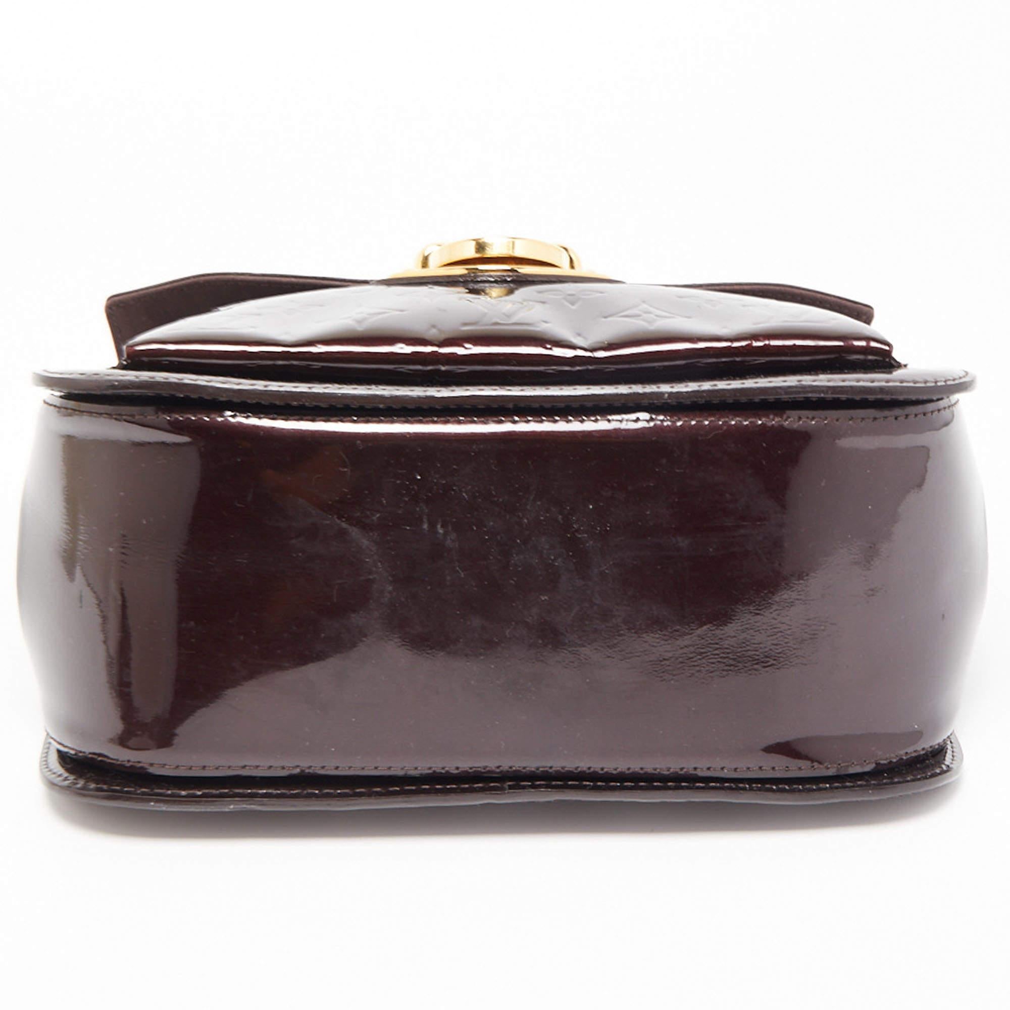 Louis Vuitton Amarante Monogram Vernis Mirada Bag 6