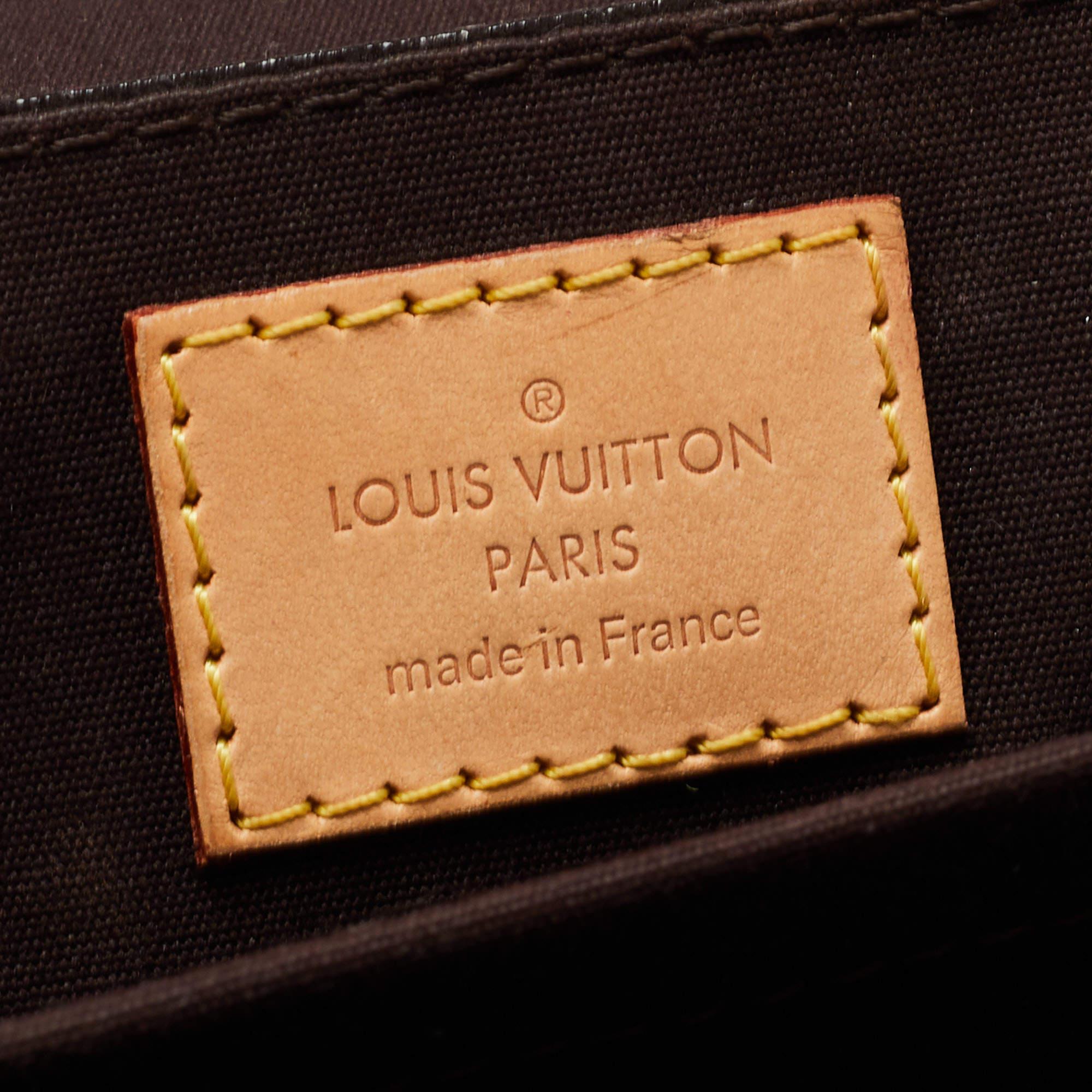 Louis Vuitton Amarante Monogram Vernis Mirada Bag 10