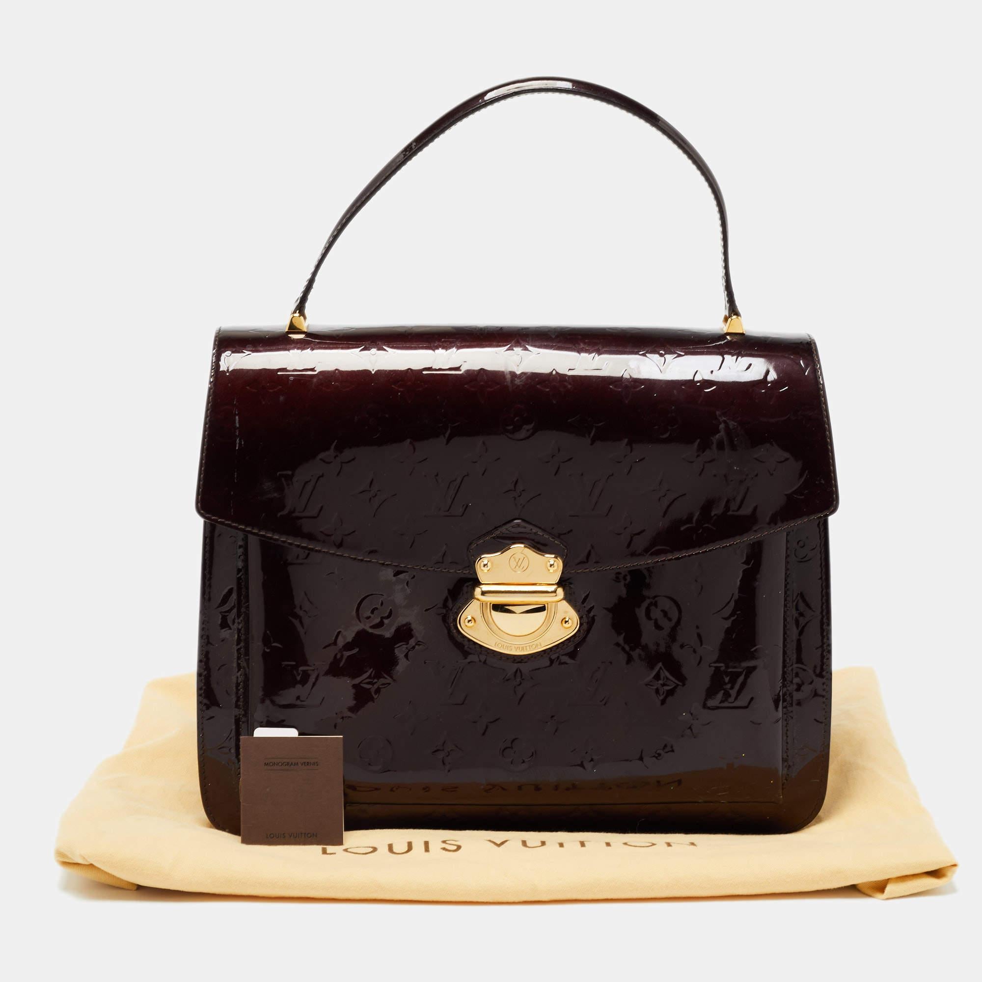 Louis Vuitton Amarante Monogram Vernis Mirada Bag 15