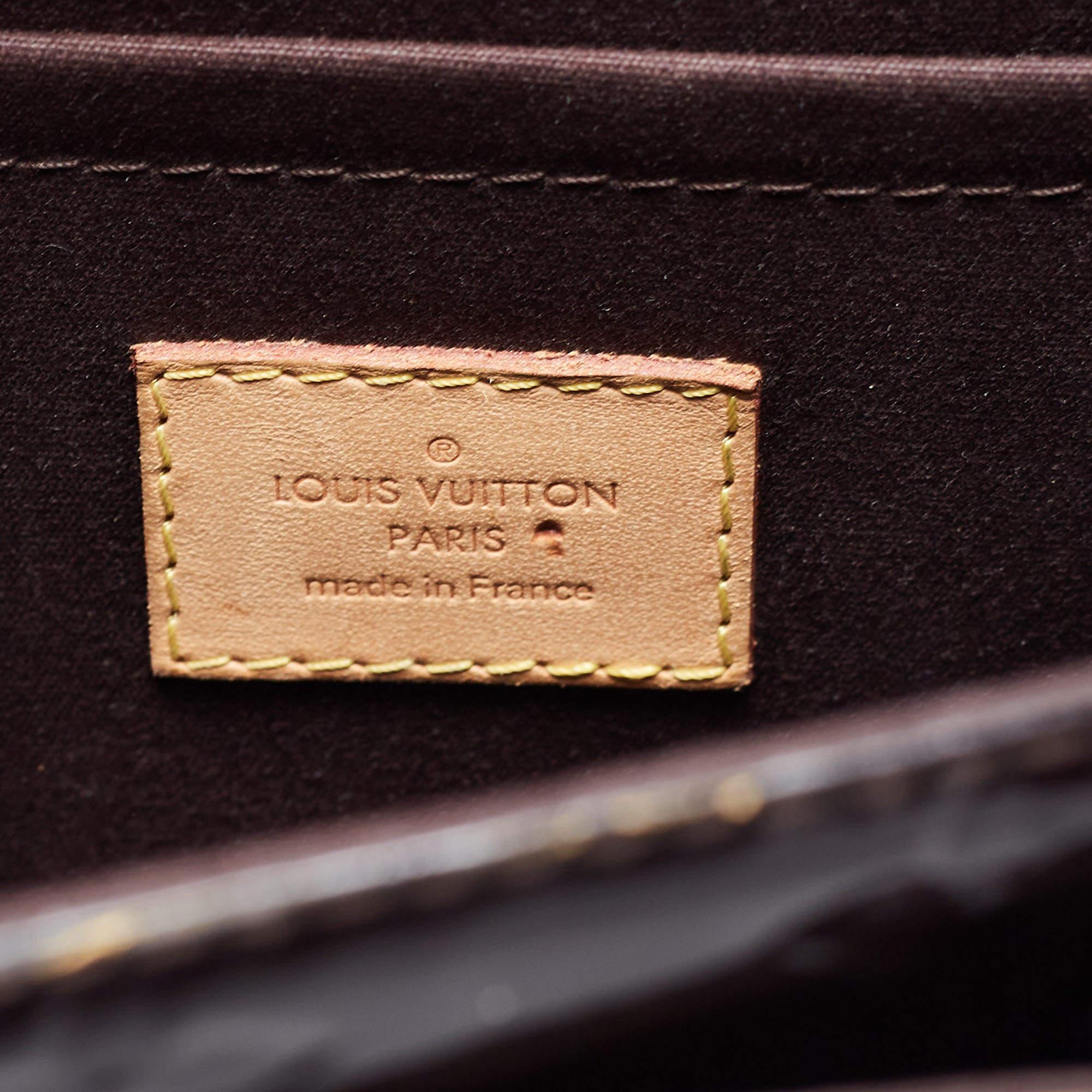 Louis Vuitton Amarante Monogram Vernis Mirada Bag 14