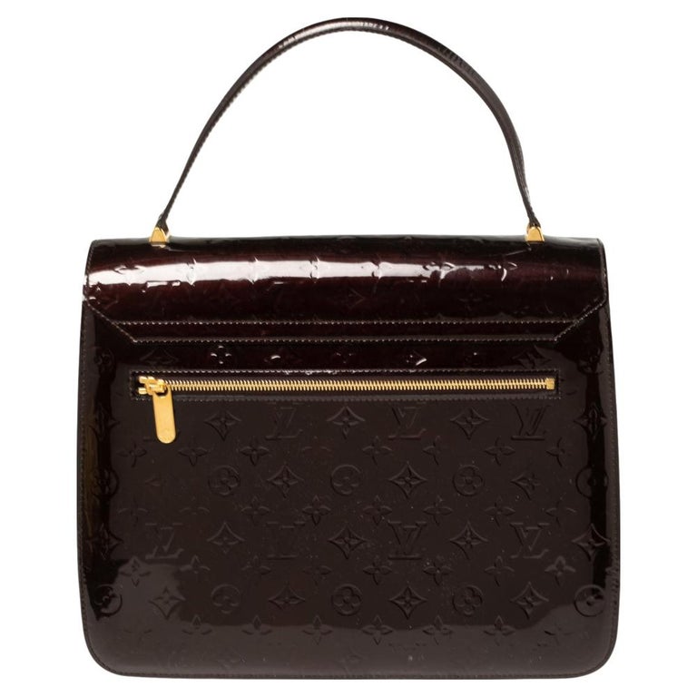Louis Vuitton Amarante Monogram Vernis Mirada Bag at 1stDibs