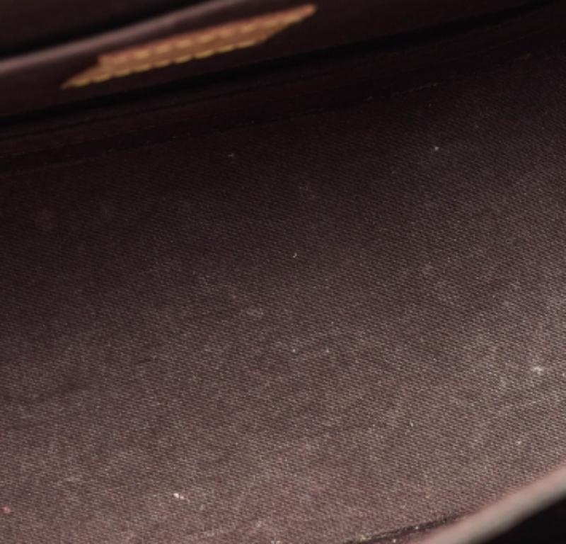 Bolso Louis Vuitton Amarante Monograma Vernis Mirada Negro en venta