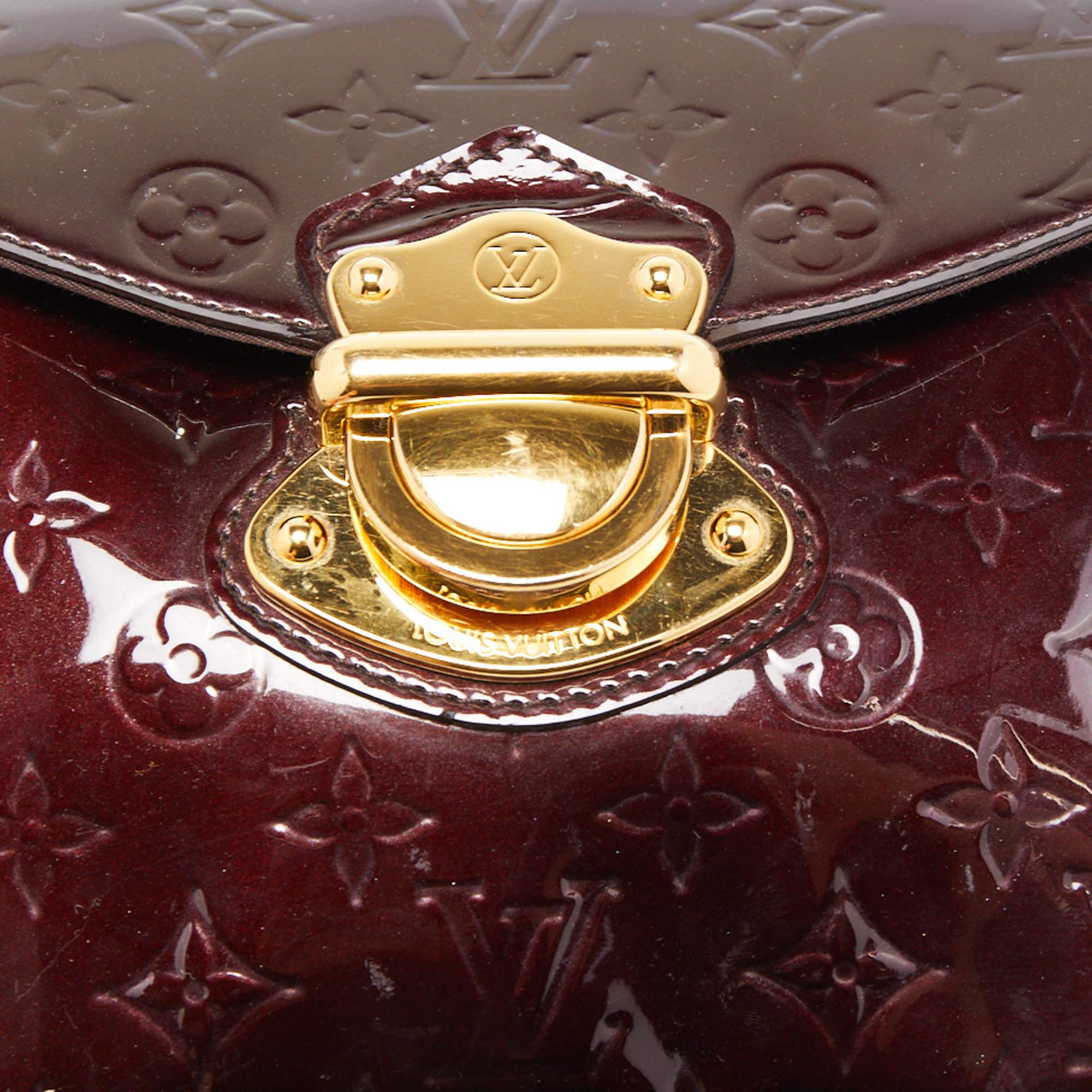 Women's Louis Vuitton Amarante Monogram Vernis Mirada Bag