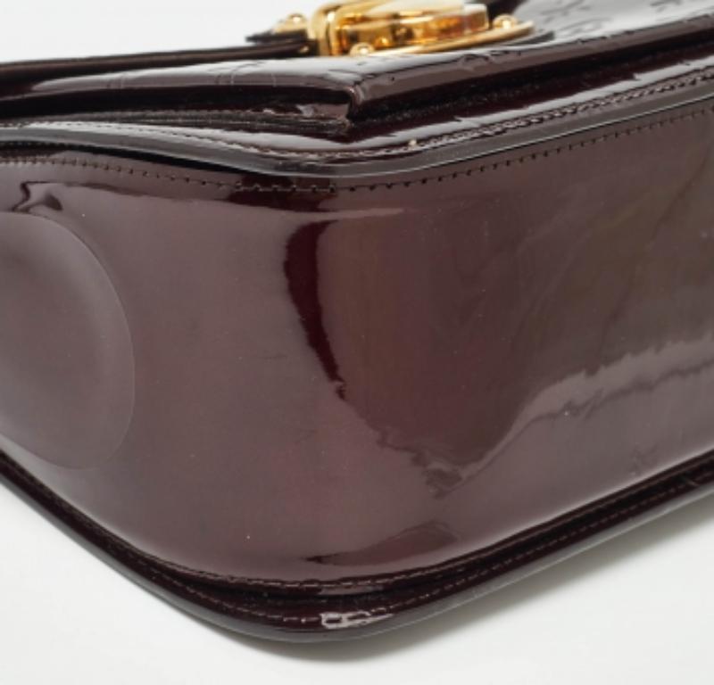 Bolso Louis Vuitton Amarante Monograma Vernis Mirada en venta 1