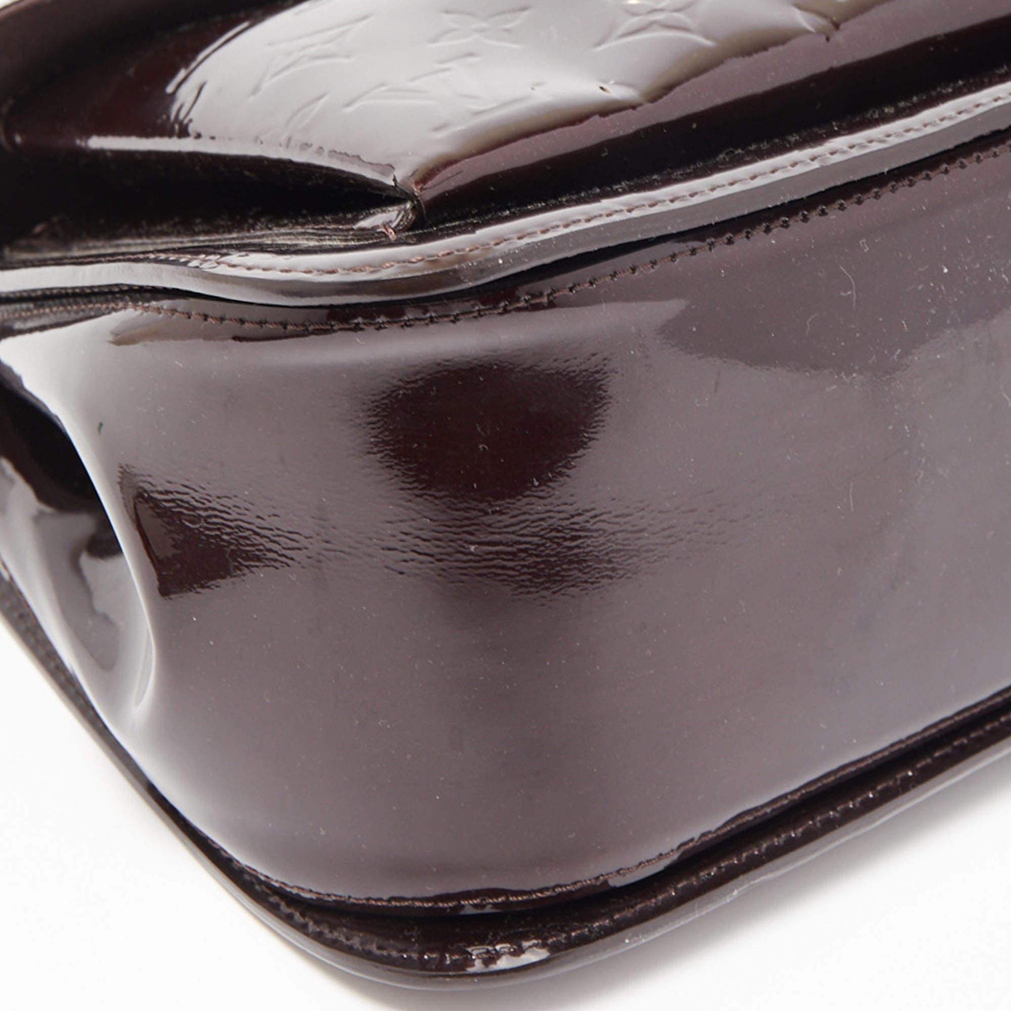 Louis Vuitton Amarante Monogram Vernis Mirada Bag 1