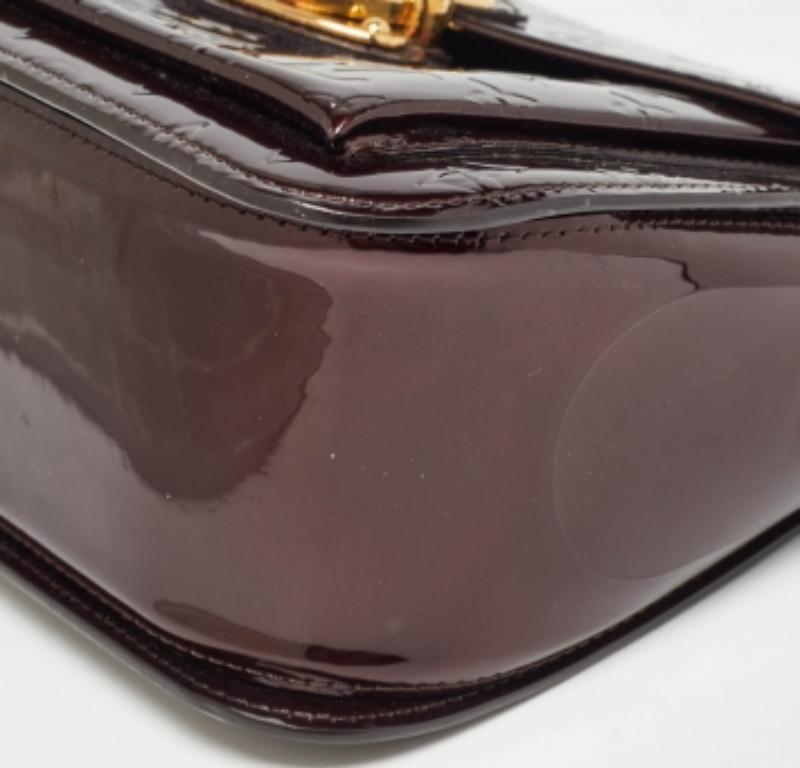 Bolso Louis Vuitton Amarante Monograma Vernis Mirada en venta 2