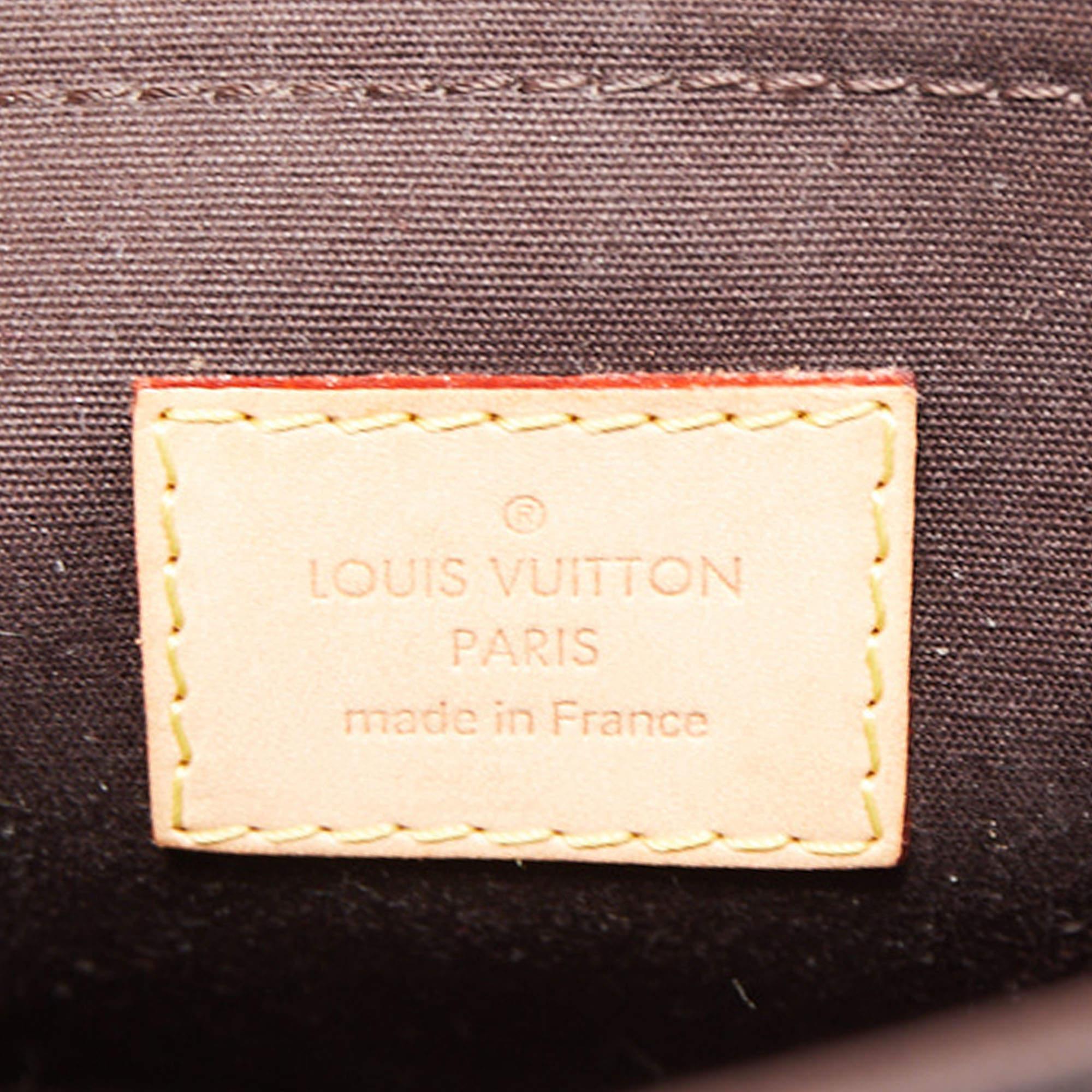Louis Vuitton Amarante Monogram Vernis Mirada Bag For Sale 2
