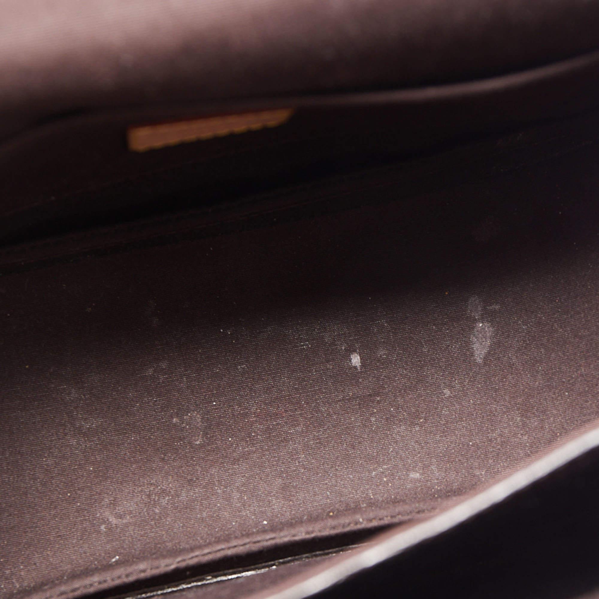 Louis Vuitton Amarante Monogram Vernis Mirada Bag 2