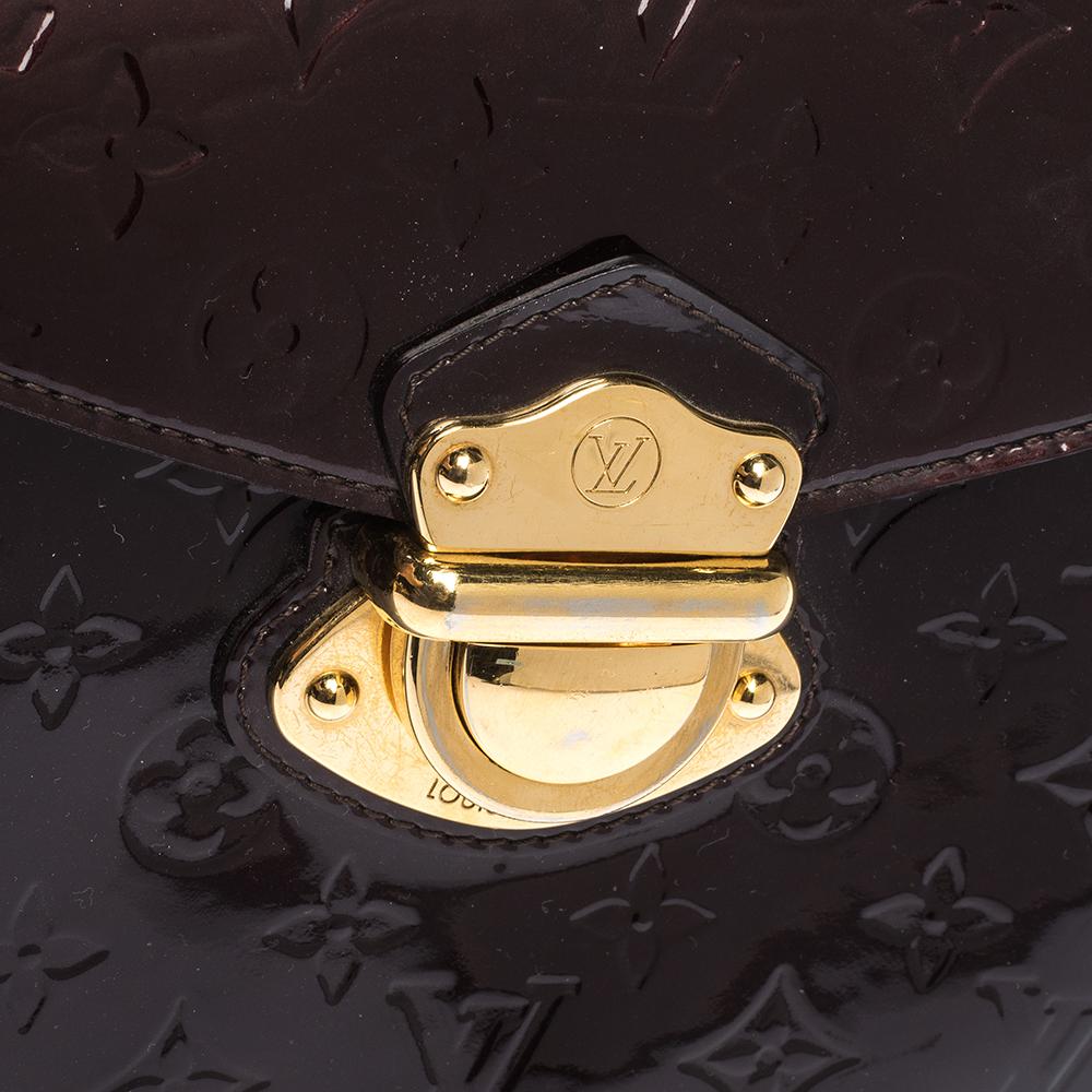 Women's Louis Vuitton Amarante Monogram Vernis Mirada Bag
