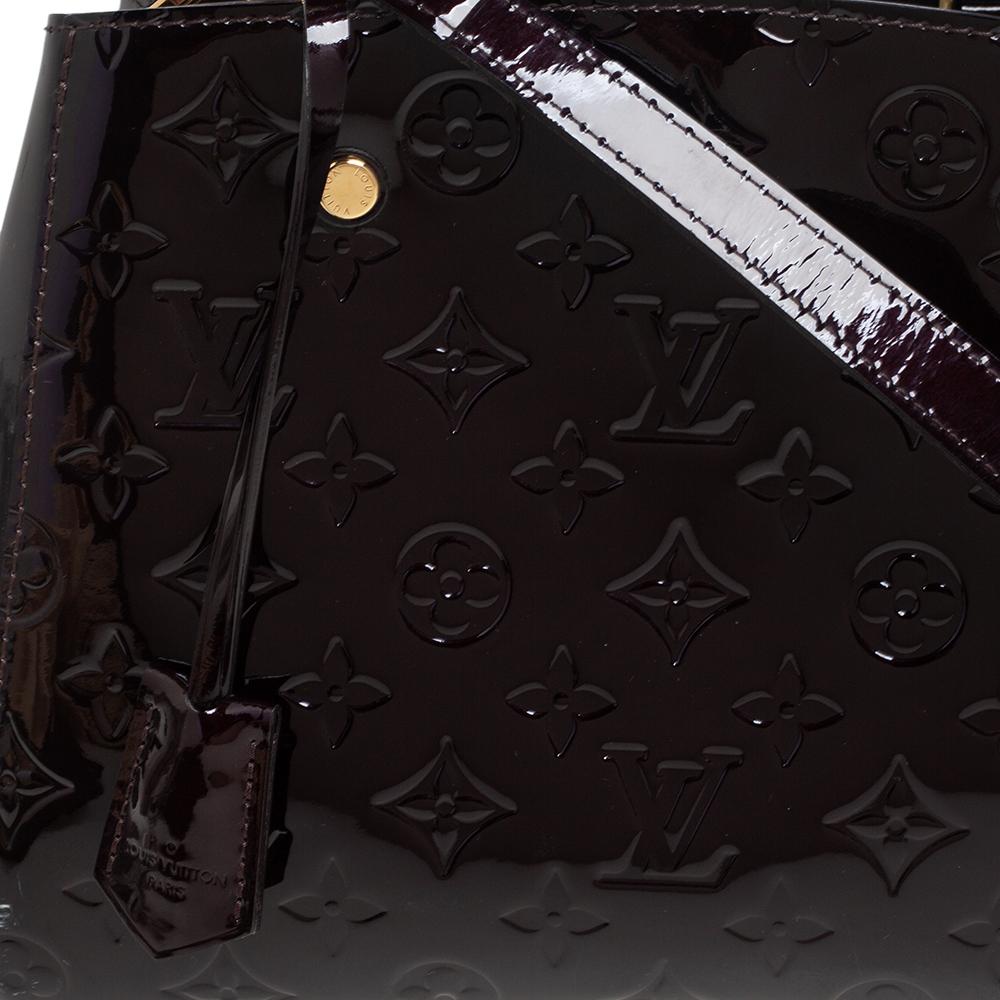 Louis Vuitton Amarante Monogram Vernis Montaigne BB Bag 2