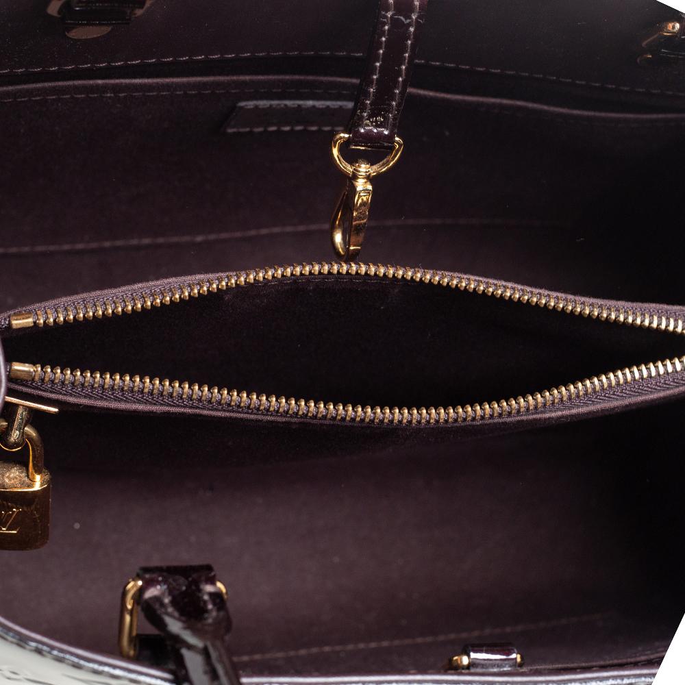 Louis Vuitton Amarante Monogram Vernis Montaigne MM Bag 2