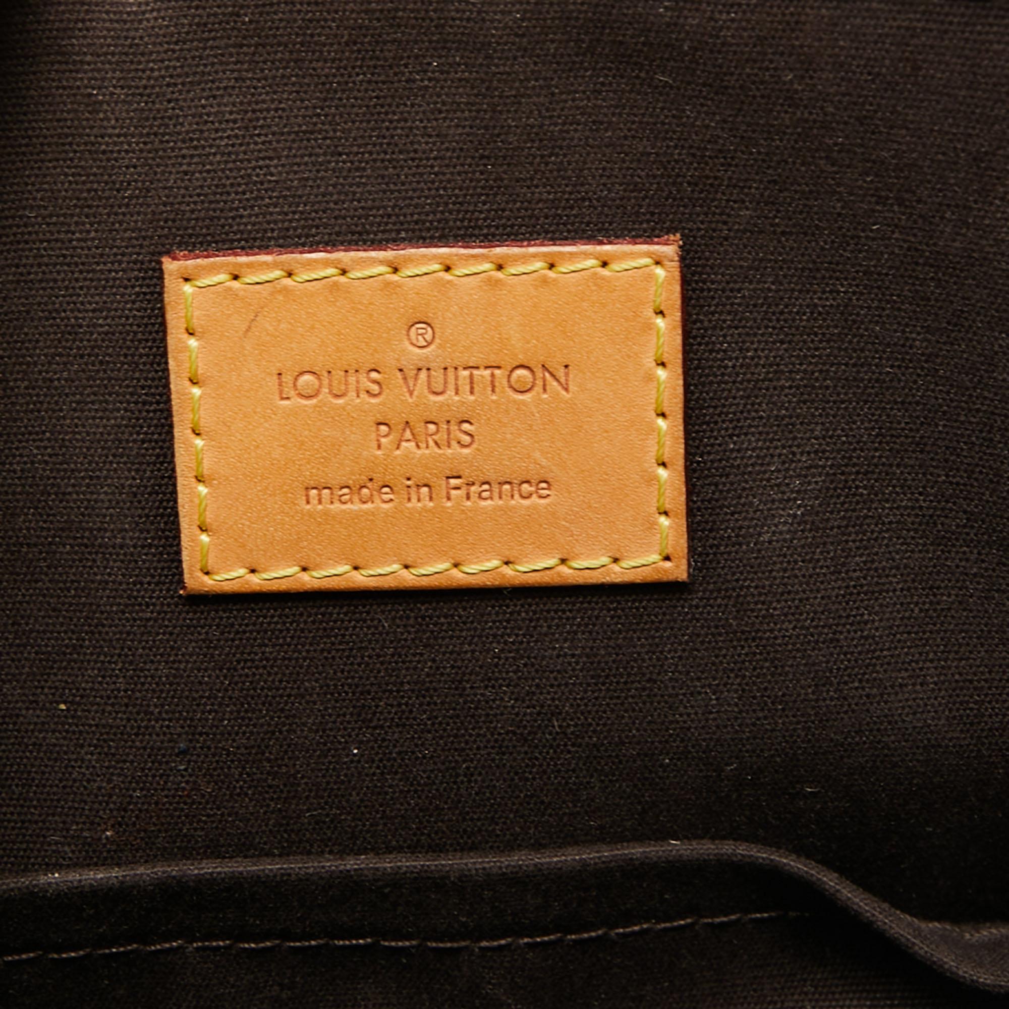 Louis Vuitton Amarante Monogram Vernis Montana Bag 2