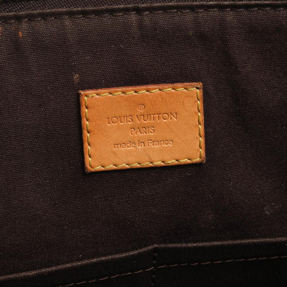 Louis Vuitton Amarante Monogram Vernis Montebello MM Bag 10