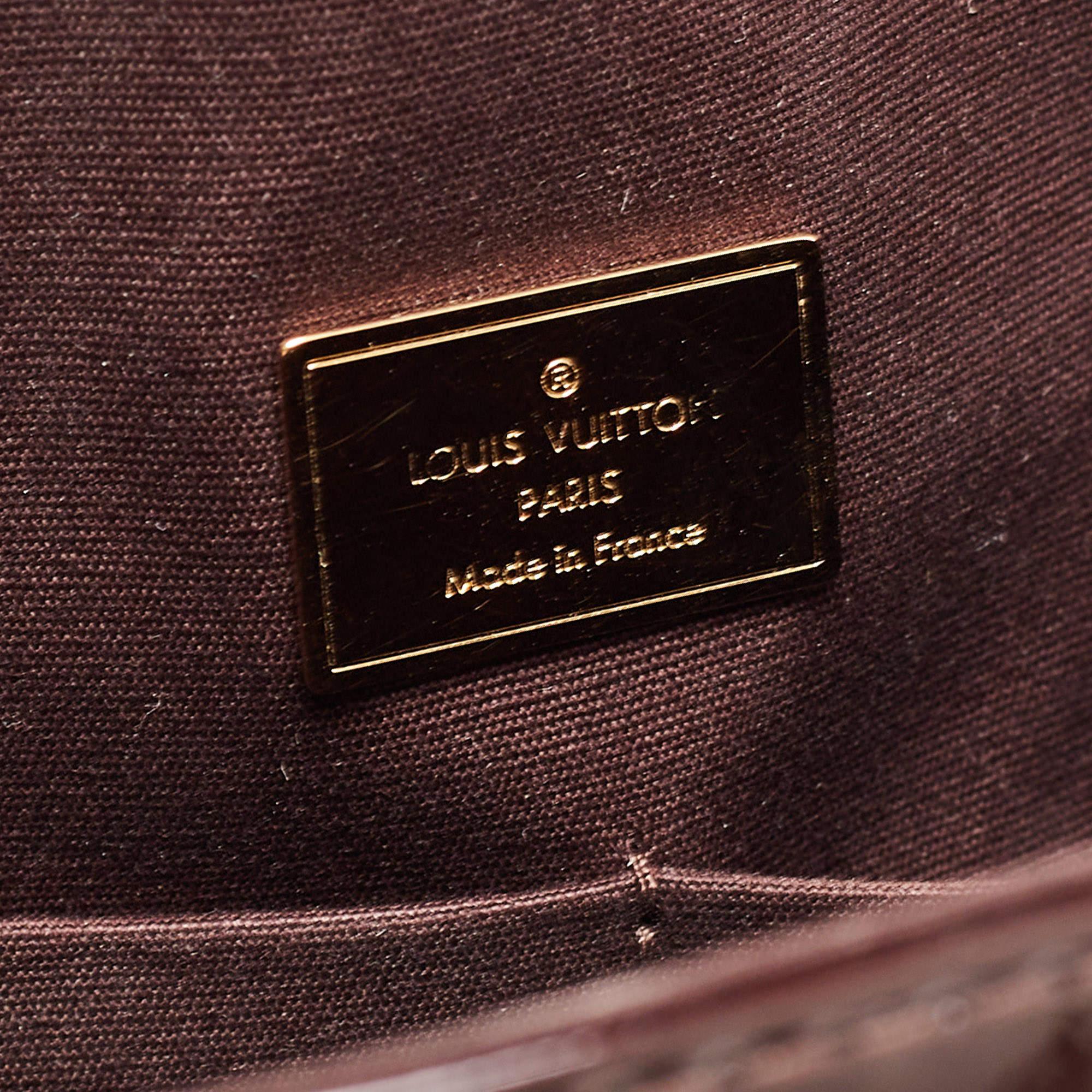 Louis Vuitton Amarante Monogram Vernis Pasadena Bag 6