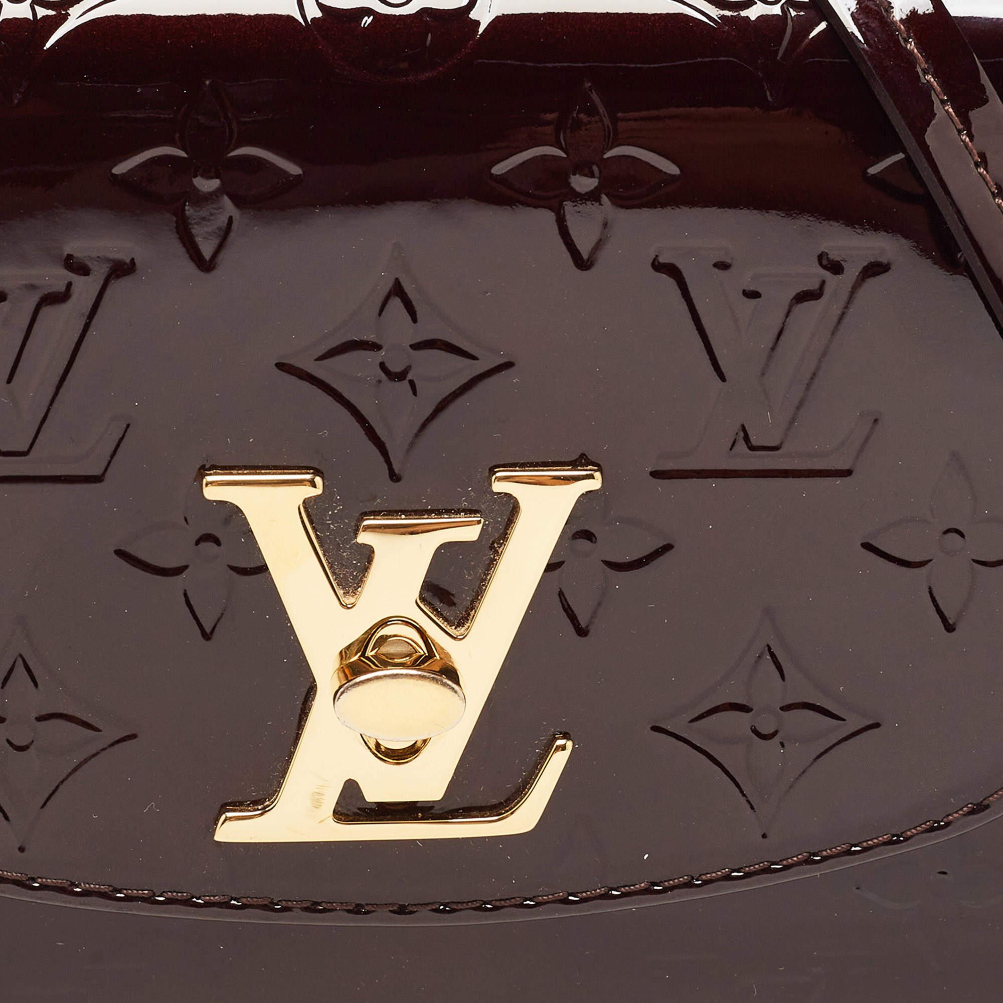 Louis Vuitton Amarante Monogram Vernis Pasadena Bag 5