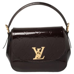 Louis Vuitton Amarante Monogram Vernis Pasadena Bag