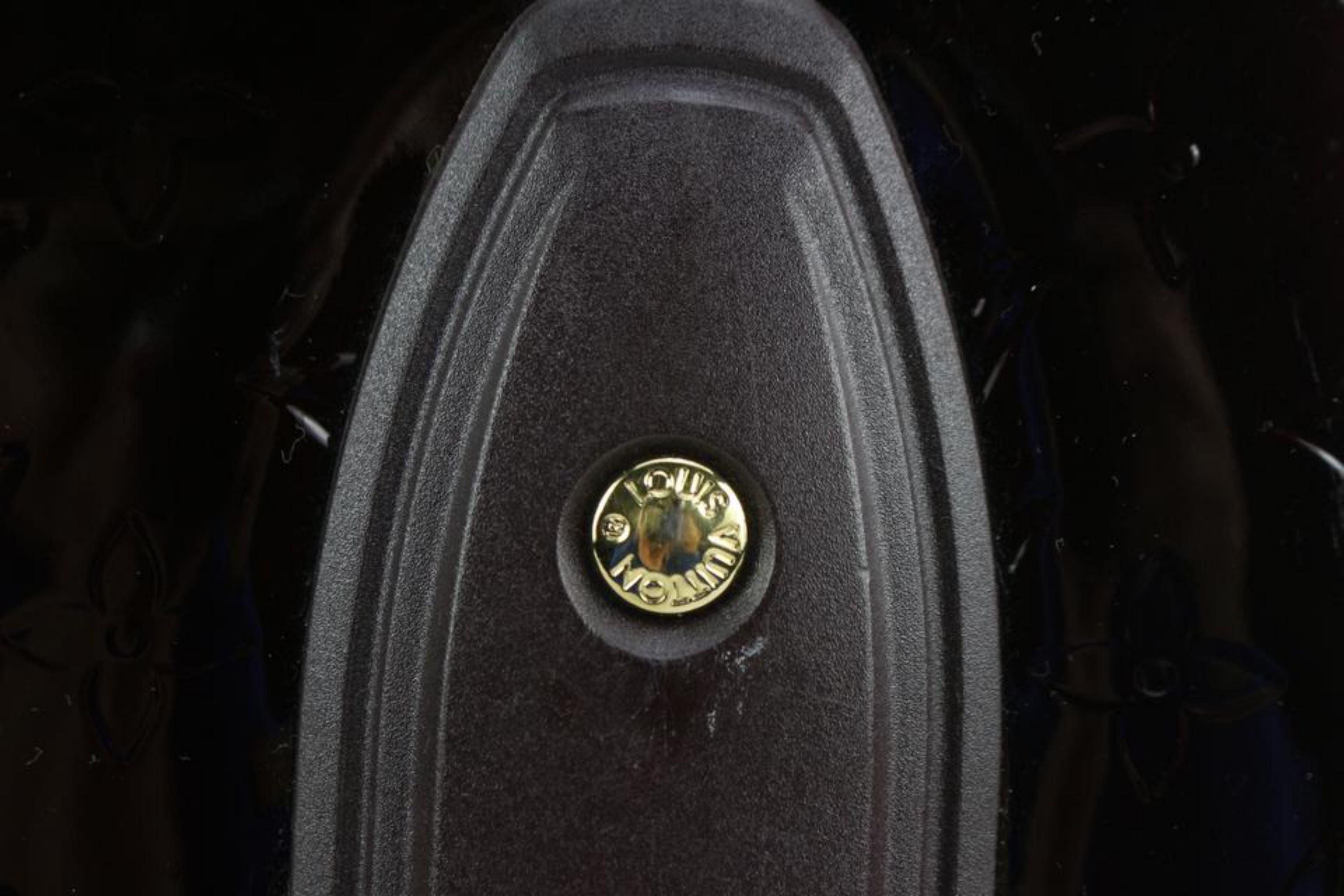 Louis Vuitton Amarante Monogram Vernis Pegase 45 Rolling Trolley Luggage1122lv19 6
