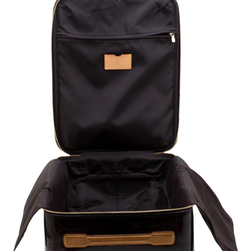 Louis Vuitton Amarante Monogram Vernis Pegase 45 Suitcase 3