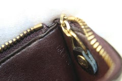 Louis Vuitton Amarante Monogram Vernis Pochette Cles Key Pouch 94lk822s