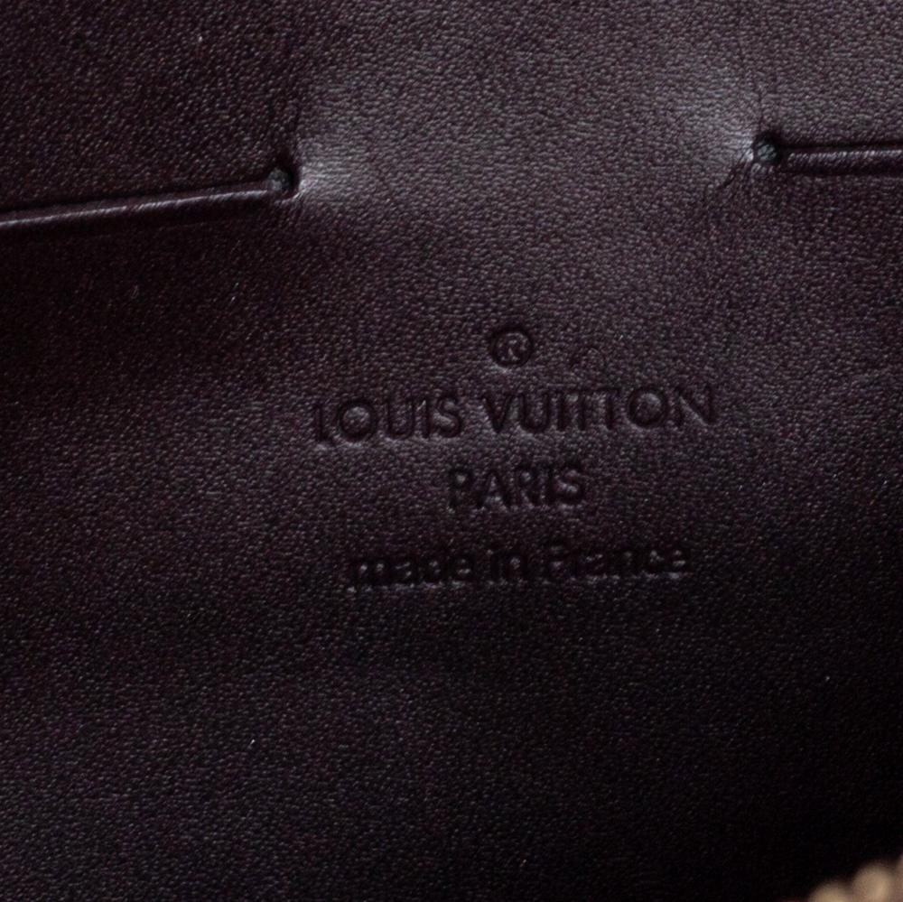 Louis Vuitton Amarante Monogram Vernis Robertson Clutch 5