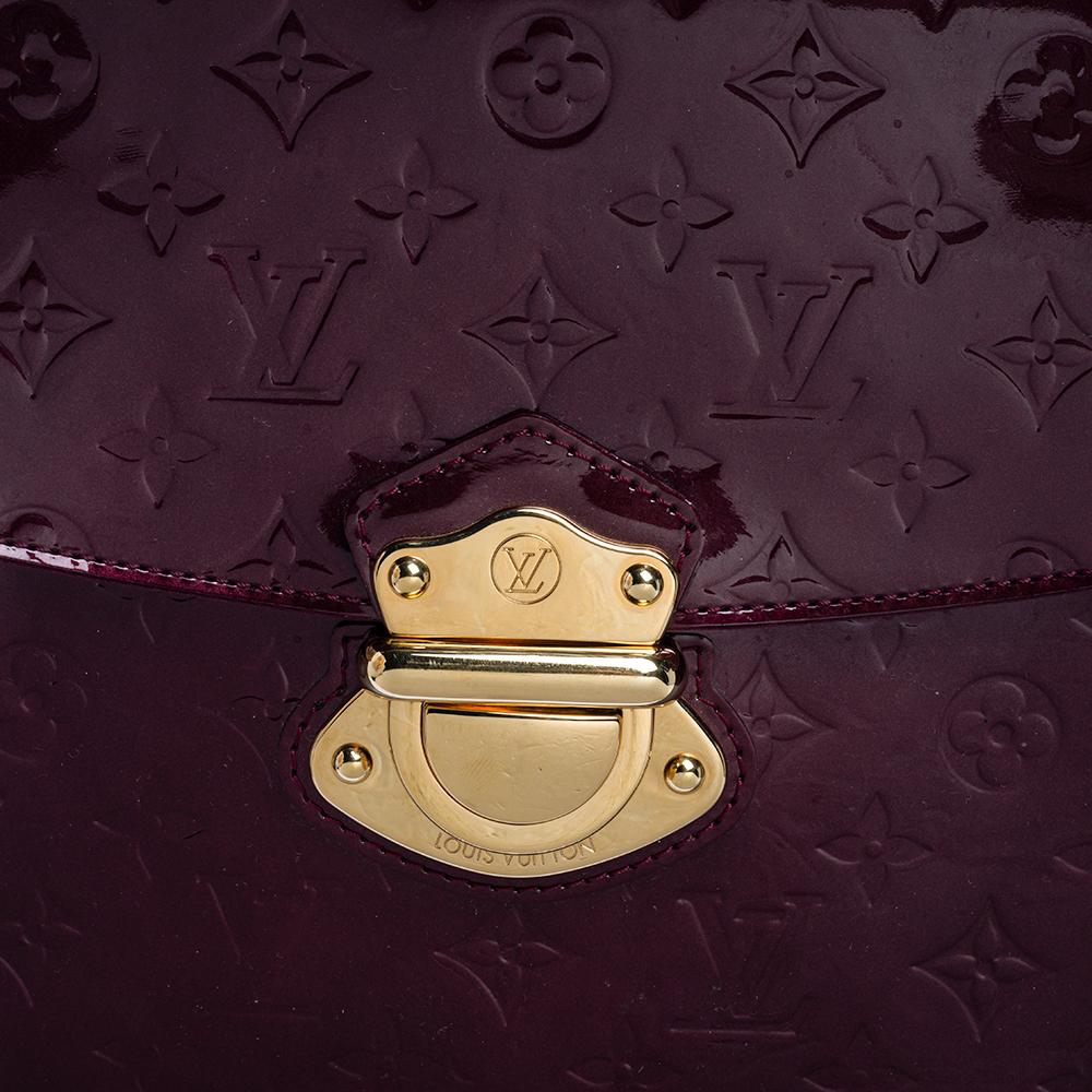 Louis Vuitton Amarante Monogram Vernis Romaine Bag 1
