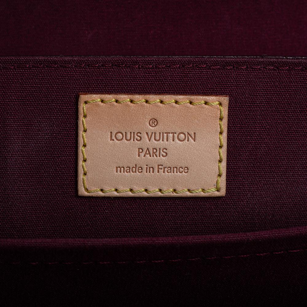 Louis Vuitton Amarante Monogram Vernis Romaine Bag 2