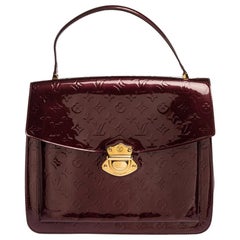 Louis Vuitton Amarante Monogram Vernis Romaine Bag