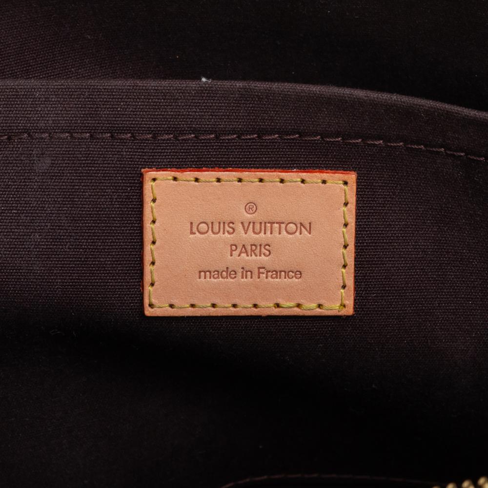 Louis Vuitton Amarante Monogram Vernis Rosewood Avenue Bag 2