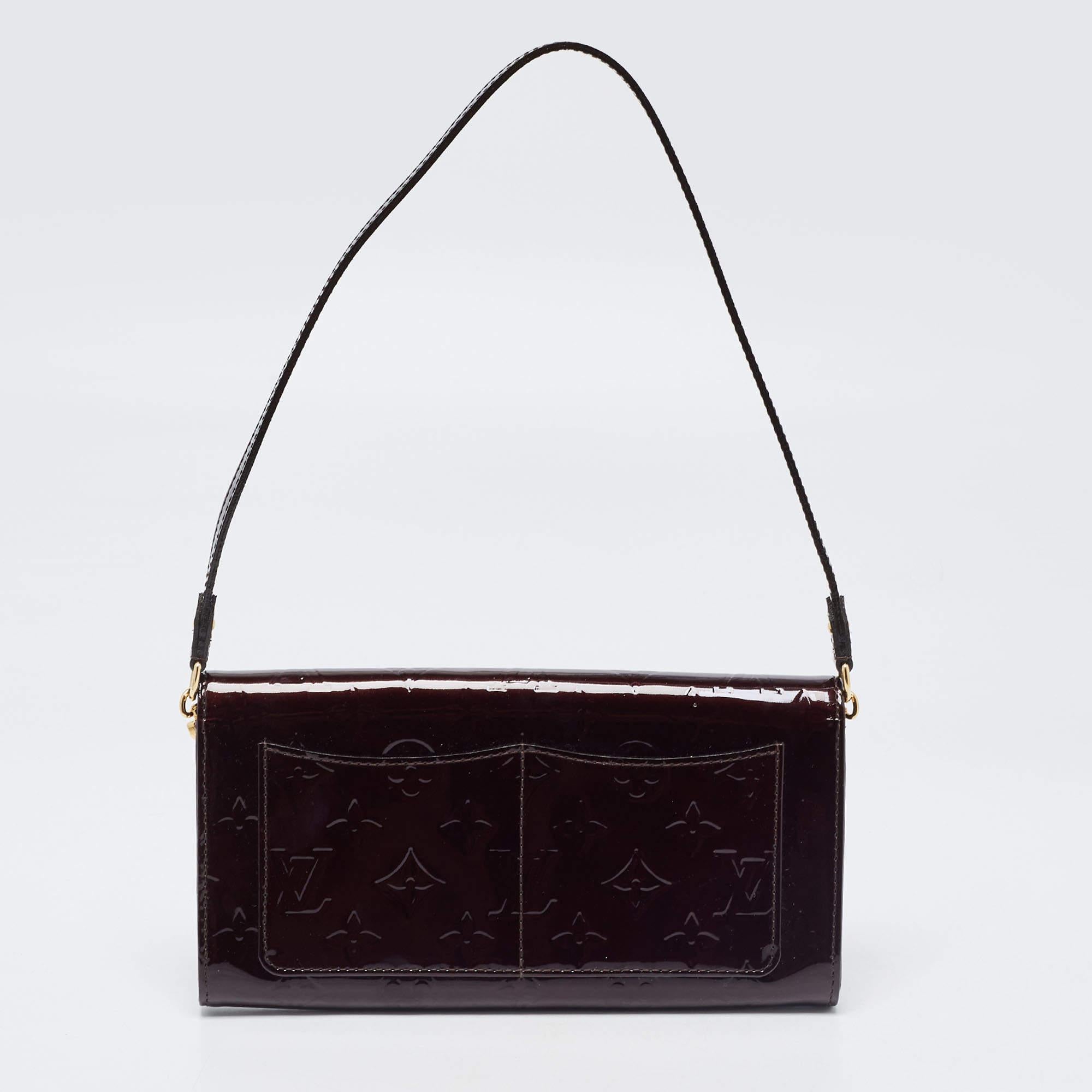 Womens Designer Louis Vuitton Rossmore MM Clutch Bag For Sale at 1stDibs