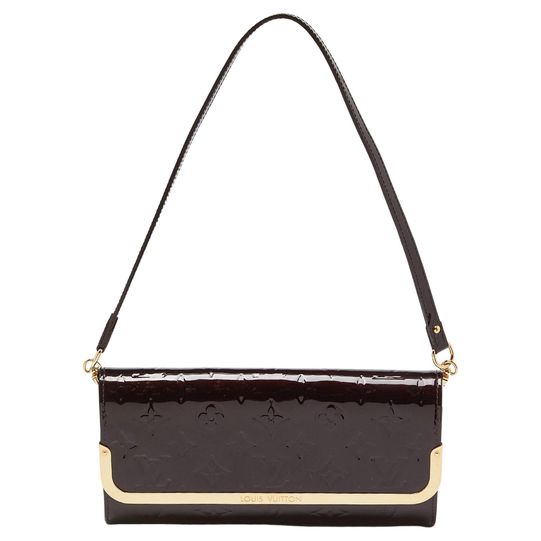 Louis Vuitton Amarante Monogram Vernis Rossmore MM Bag