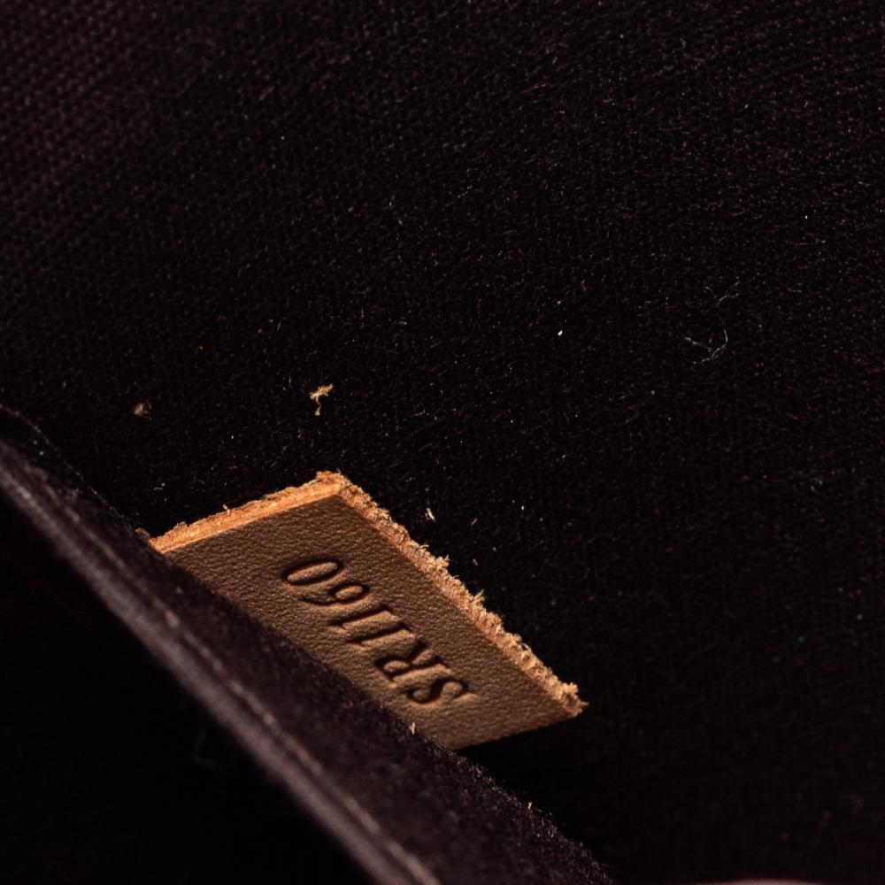 Louis Vuitton Amarante Monogram Vernis Roxbury Drive Bag 5