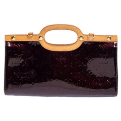 Louis Vuitton Amarante Monogram Vernis Roxbury Drive Bag