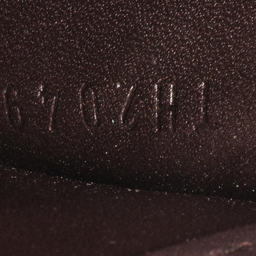 Louis Vuitton Amarante Monogram Vernis Sarah Continental Wallet 2