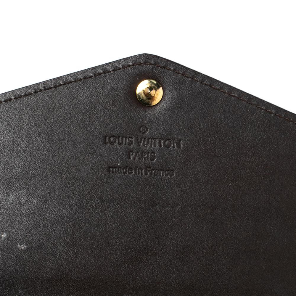 Louis Vuitton Amarante Monogram Vernis Sarah NW Wallet In Good Condition In Dubai, Al Qouz 2