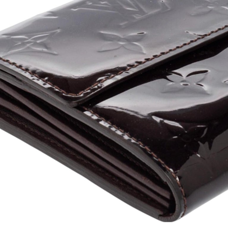 Louis Vuitton Sarah Monogram Vernis Patent Leather Wallet on SALE