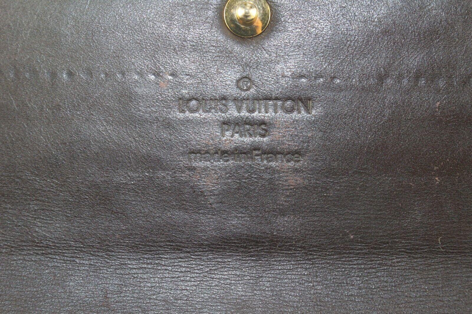 Louis Vuitton Amarante Monogram Vernis Sarah Wallet Long 4LVS105K For Sale 4