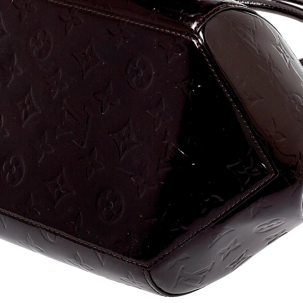 Louis Vuitton Amarante Monogram Vernis Sherwood GM Bag 5