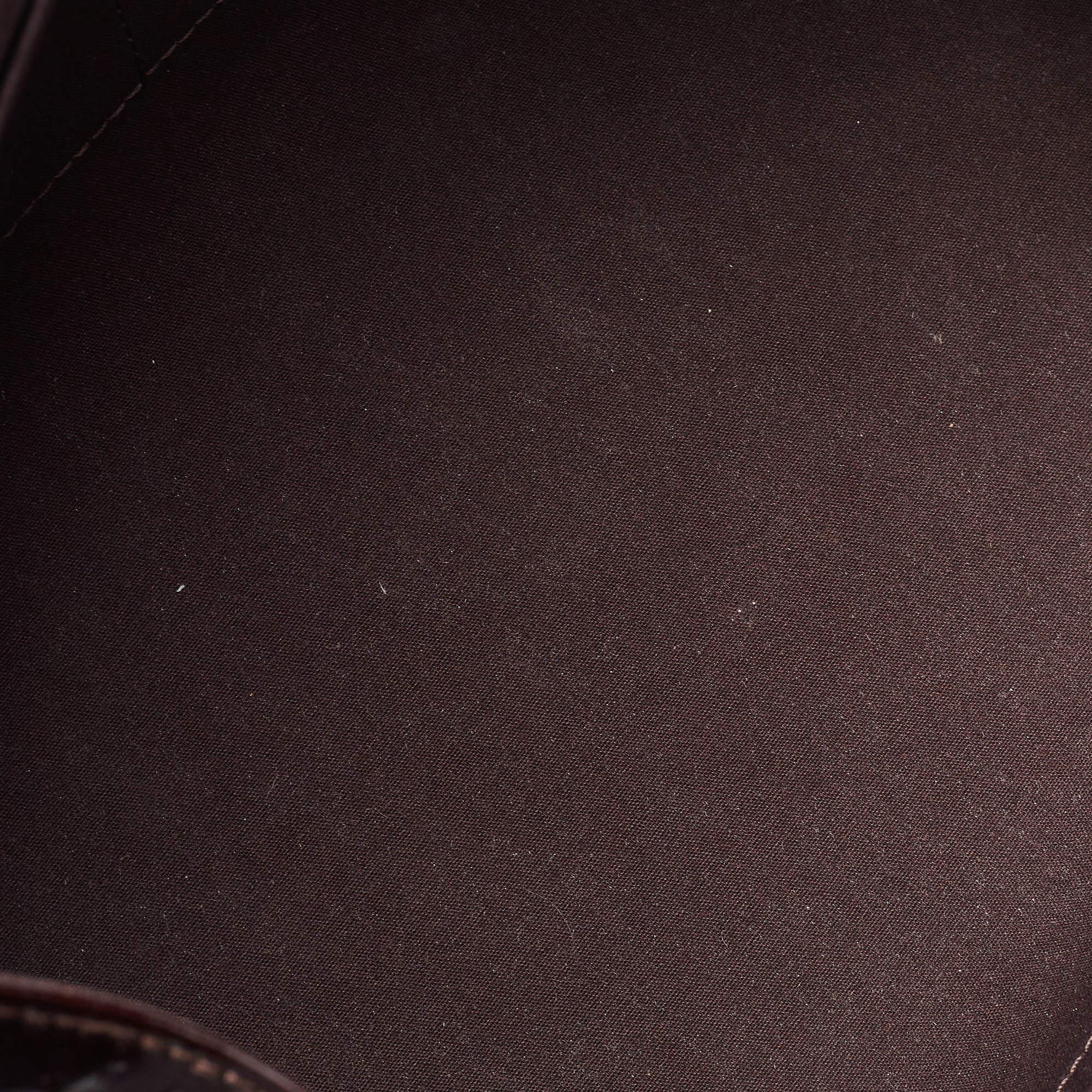 Louis Vuitton Amarante Monogram Vernis Sherwood GM Bag 6