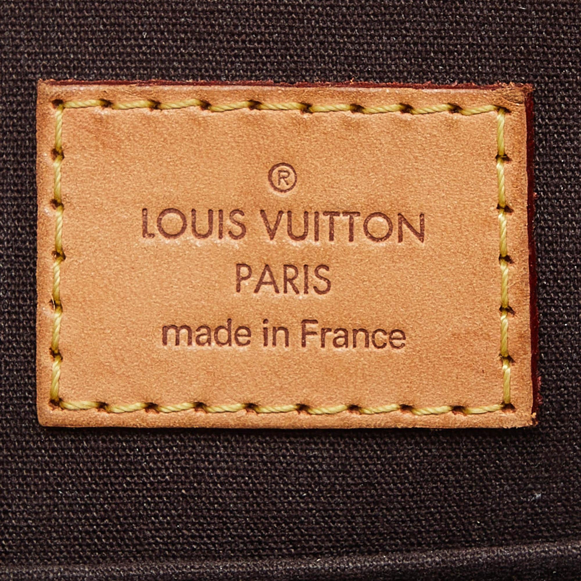 Louis Vuitton Amarante Monogram Vernis Sherwood PM Bag 4