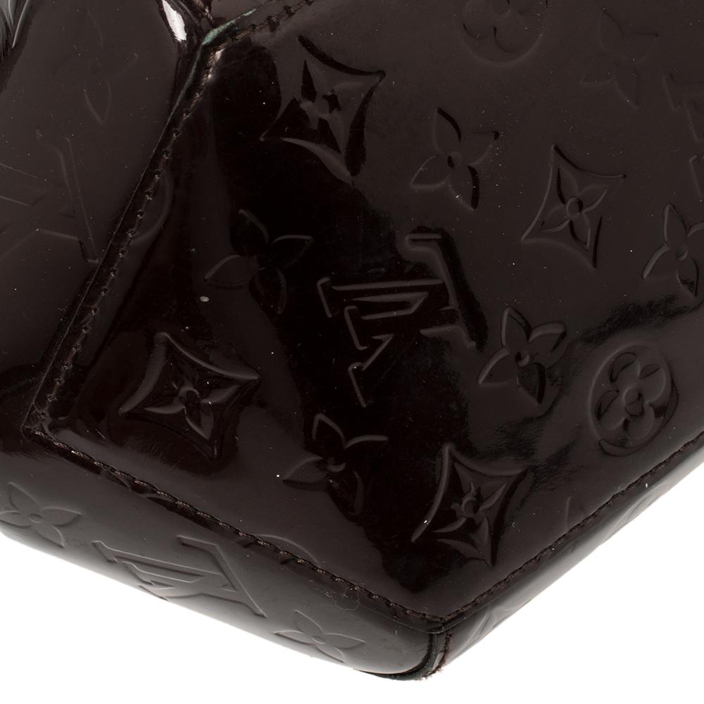 Louis Vuitton Amarante Monogram Vernis Sherwood PM Bag 3