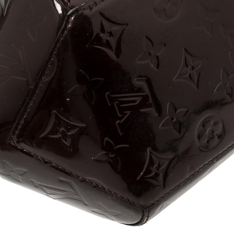 Louis Vuitton Perle Monogram Vernis Leather Sherwood PM Bag., Lot #16018