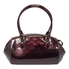 Louis Vuitton Amarante Monogram Vernis Sherwood PM Bag